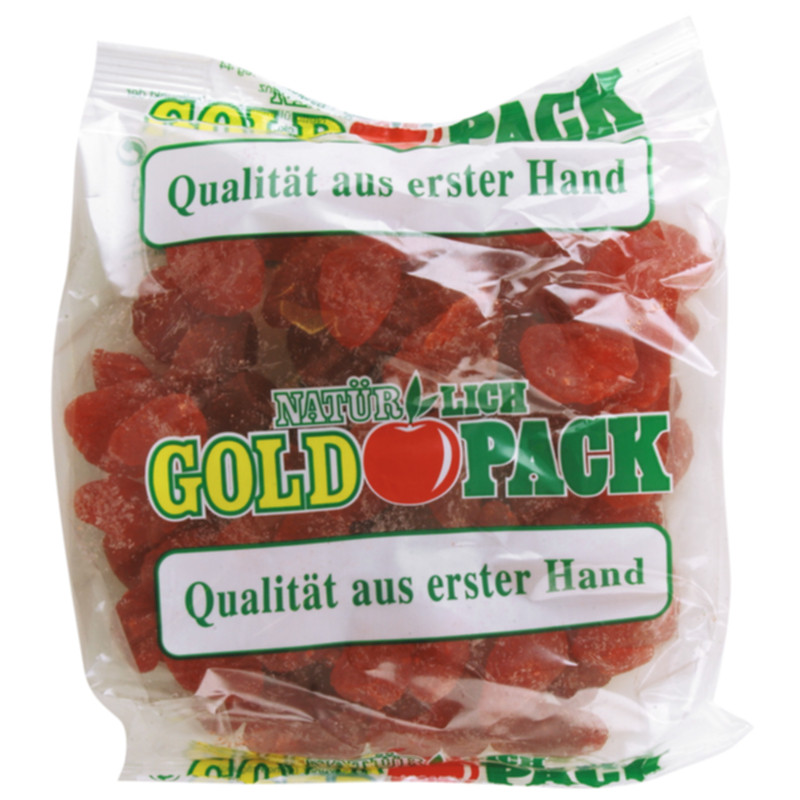 Goldpack Erdbeeren getrocknet 500 g fruchtige Trockenfrüchte für Snacks und Desserts